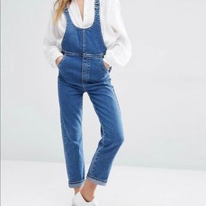 Rollas straight leg overalls size 27